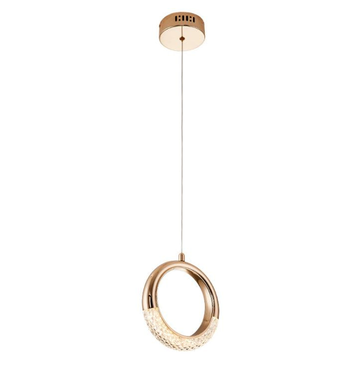 LED Multi-Design Golden Ring PendantCeilingWallTable Light