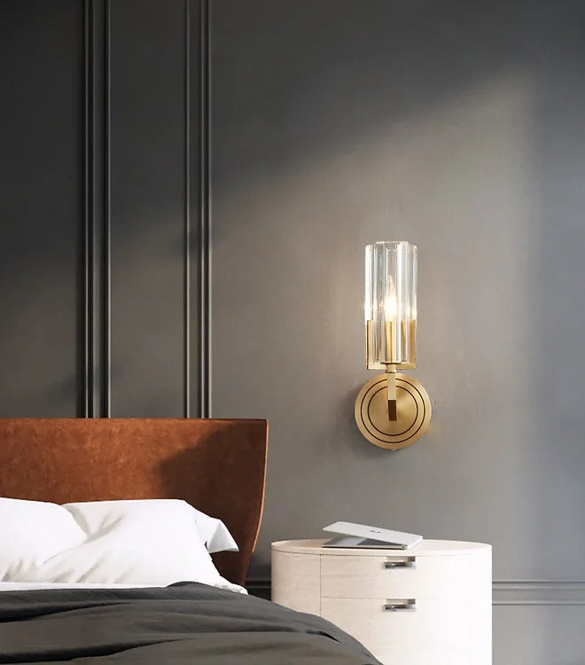 LED Brass Single/Double Decorative Wall Light