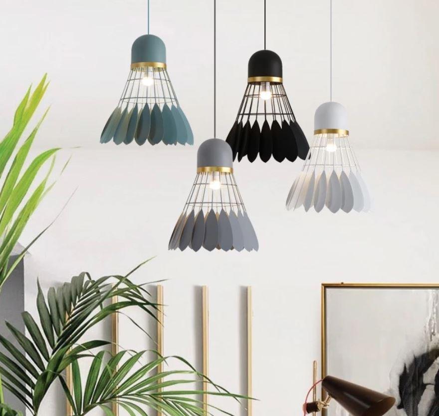 LED Giant Shuttlecock Design Pendant Light
