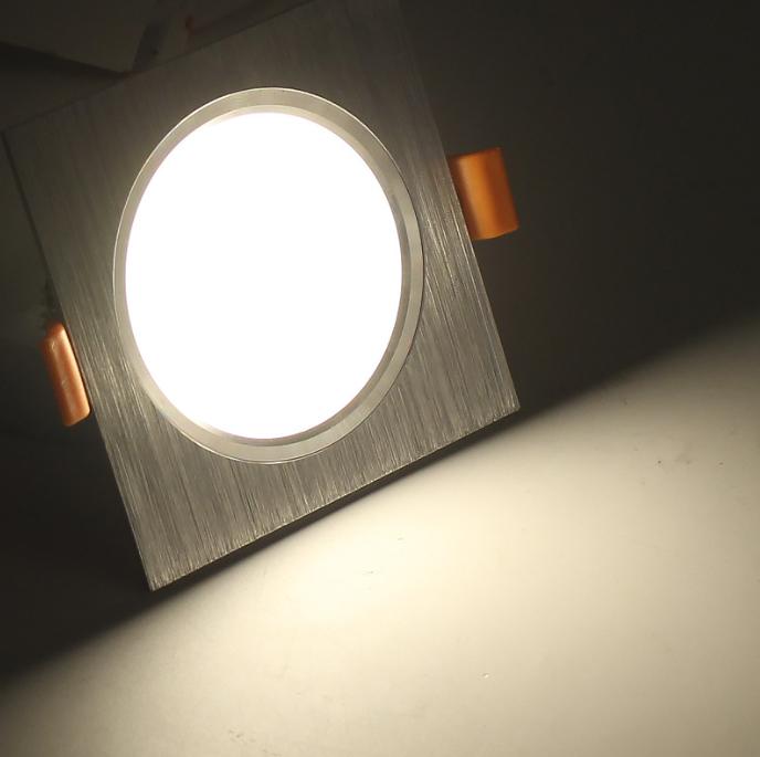 LED Square Hole Round Downlight