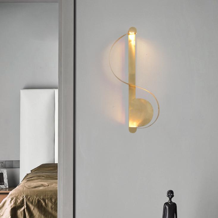 LED Music Symbol Wall Light