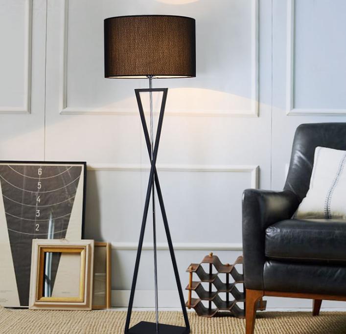LED Classic Infinity Cloth Floor Lamp
