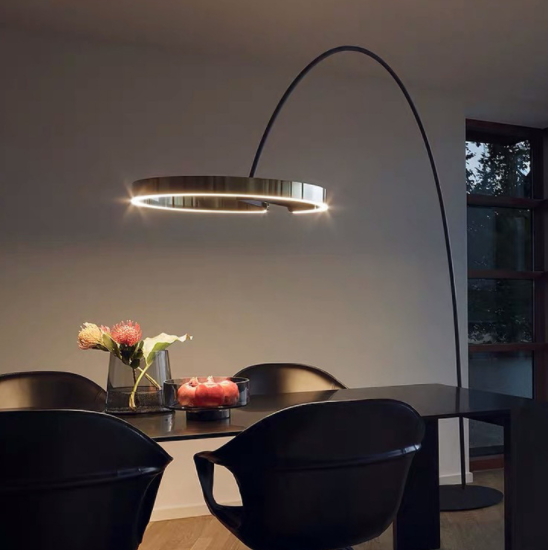 LED Simple Halo Modern Design Floor Lamp