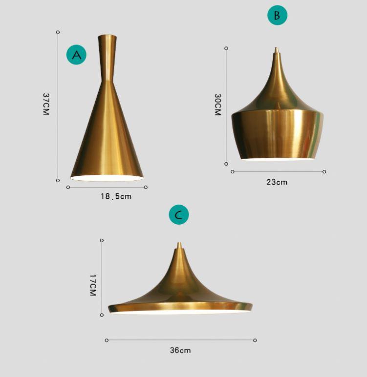 North European Style LED Instrument Shape Pendant