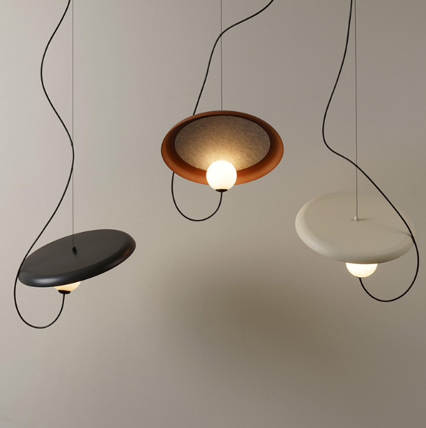 LED Round Disc Modern Decorative Pendant Light