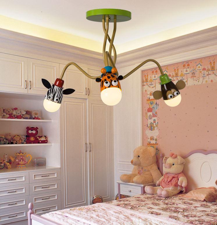 LED Cartoon Metal Chandelier for Children Room