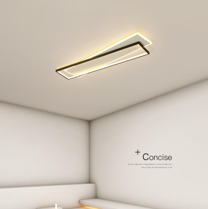 LED Creative Simple Modern Black & White Ceiling Light