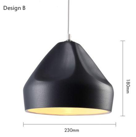 LED Ceramic shade Modern design Pendant Lights for Living Room Dining Room