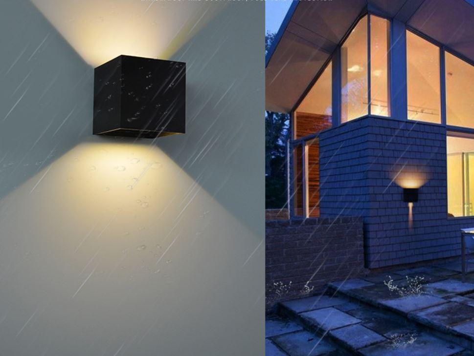 LED Square IP65 Outdoor Wall Light