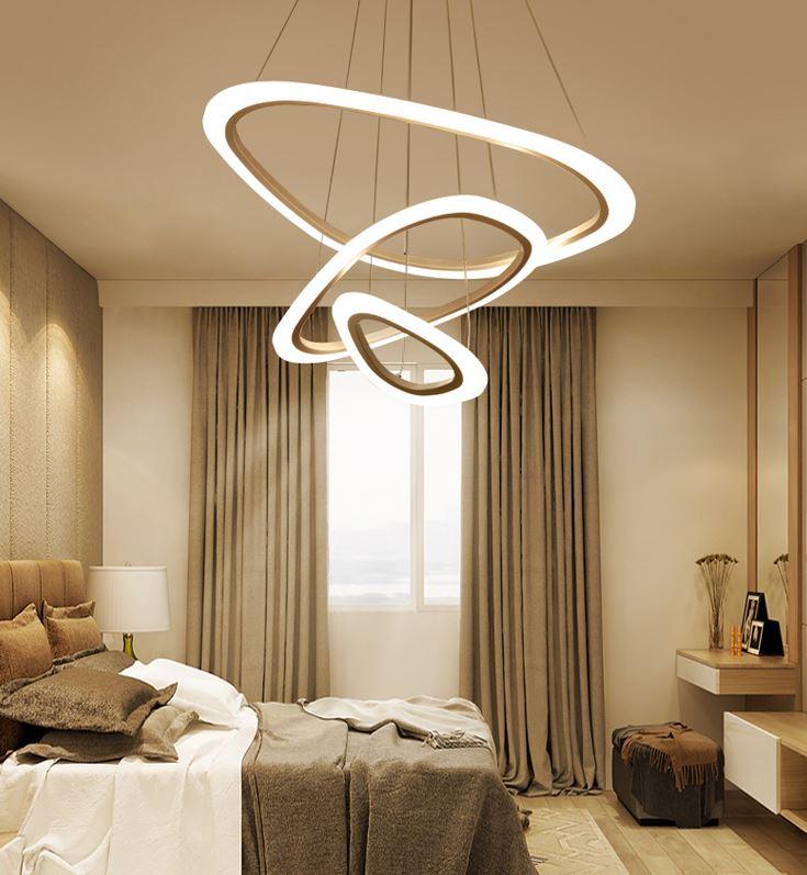 Post Modern Creative Ring Design LED Acrylic Pendant Light