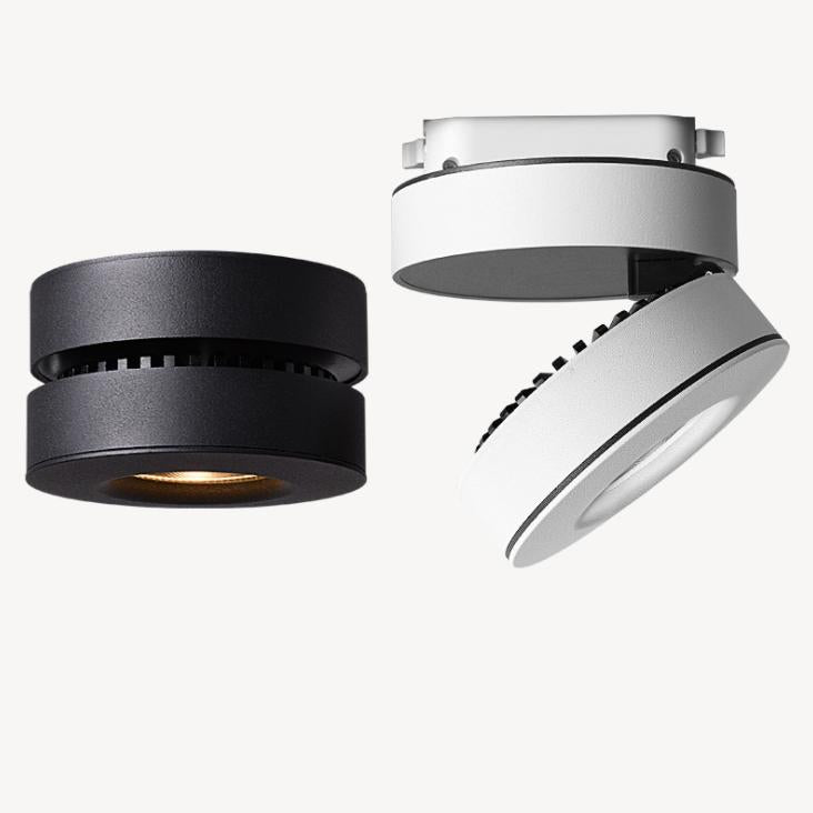LED Button Design Ultra-light Ceiling Spotlight