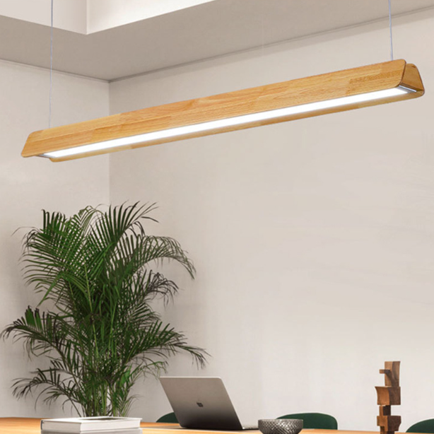 LED Modern Wood Office Pendant/Ceiling Light