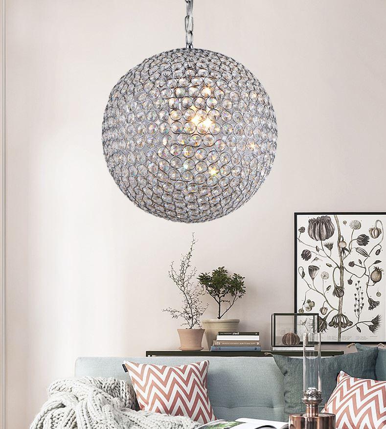 Crystal Modern LED Pendant Light