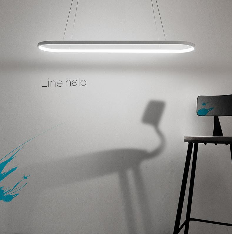 LED Post-modern Halo Design Office Pendant Light