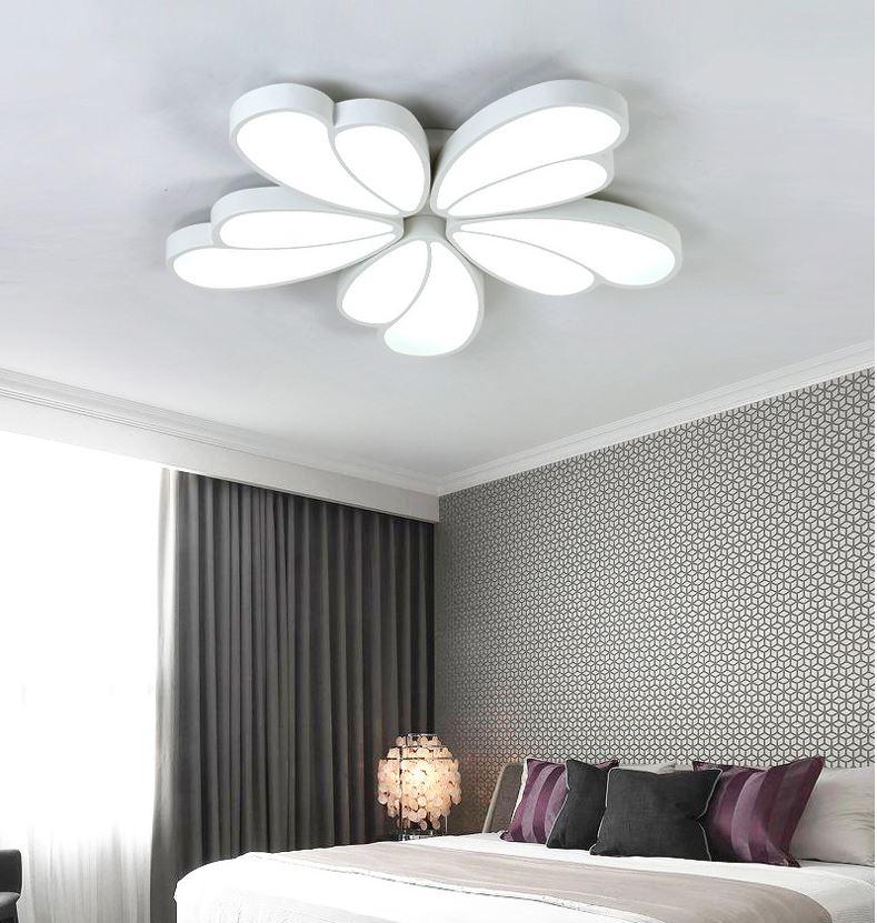 Acrylic LED Flower Ceiling Light for Living Room Bedroom