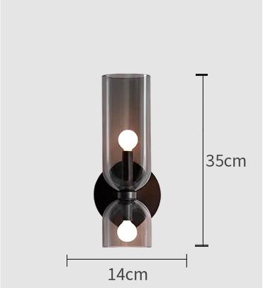 LED Minimalism Triple Colour Wall Light