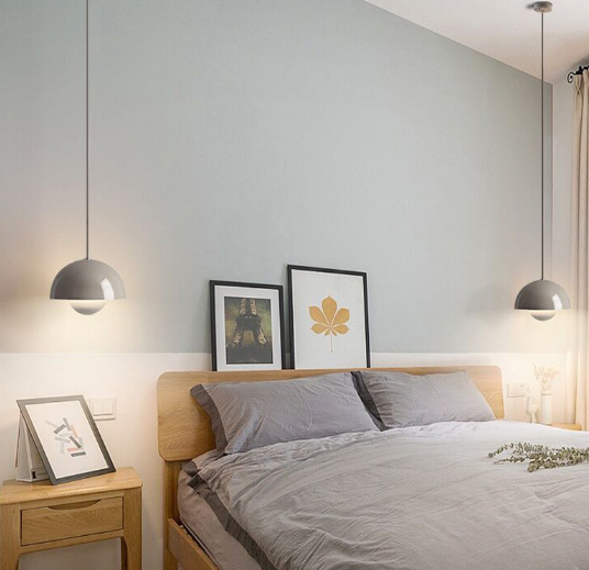 LED Mushroom Design Modern Pendant Light