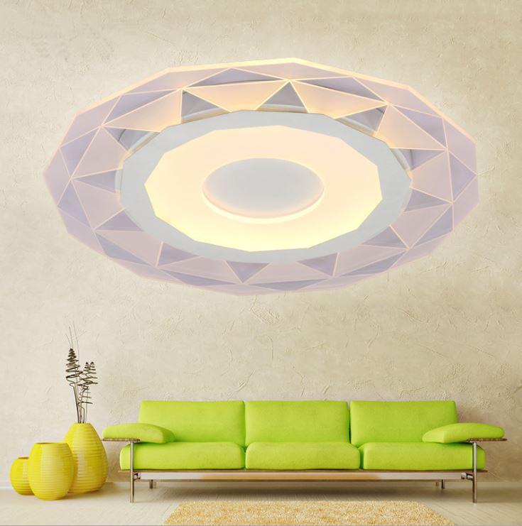 Acrylic Diamond Design Ceiling Light for Living Room Bedroom