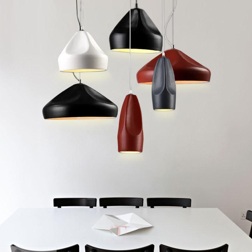 LED Ceramic shade Modern design Pendant Lights for Living Room Dining Room