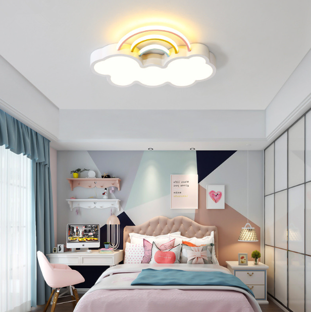 LED Cloud & Rainbow Children Modern Ceiling Light