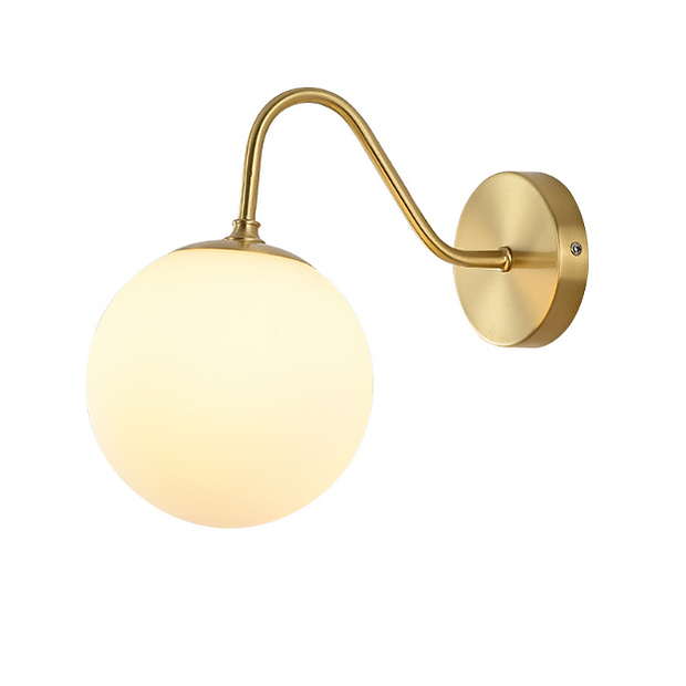 LED Brass Simple Modern Wall Light