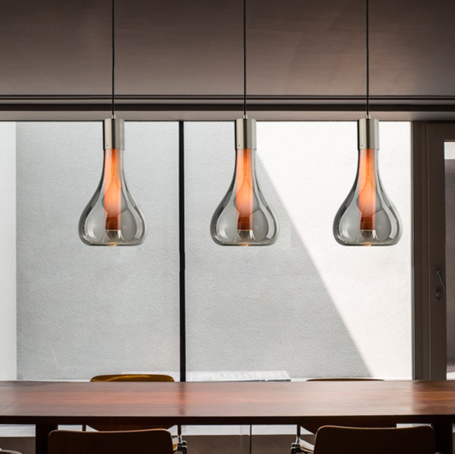 LED Flask Design Modern Creative Pendant Light
