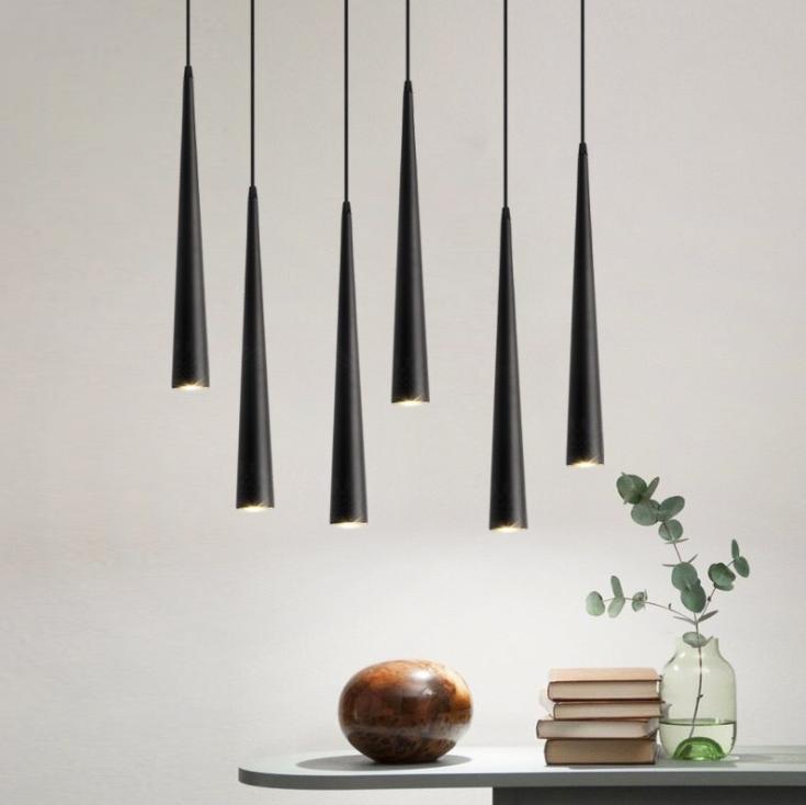 LED Cylinder Modern Pendant Light