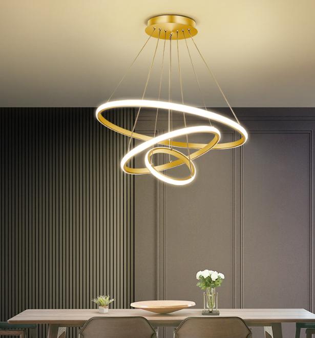 LED Super-Thin Halo Pendant Light