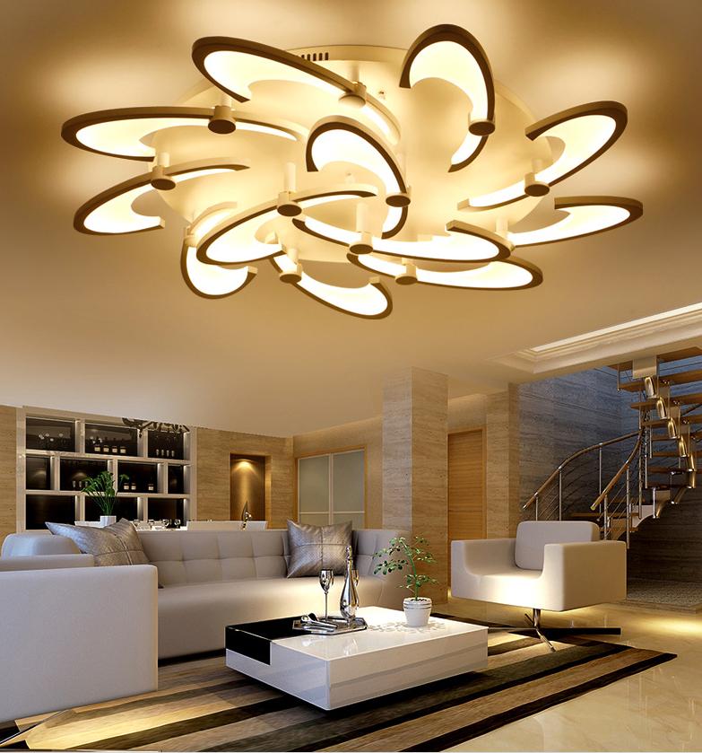 Modern LED Blossom Design Ceiling Light for Living Room