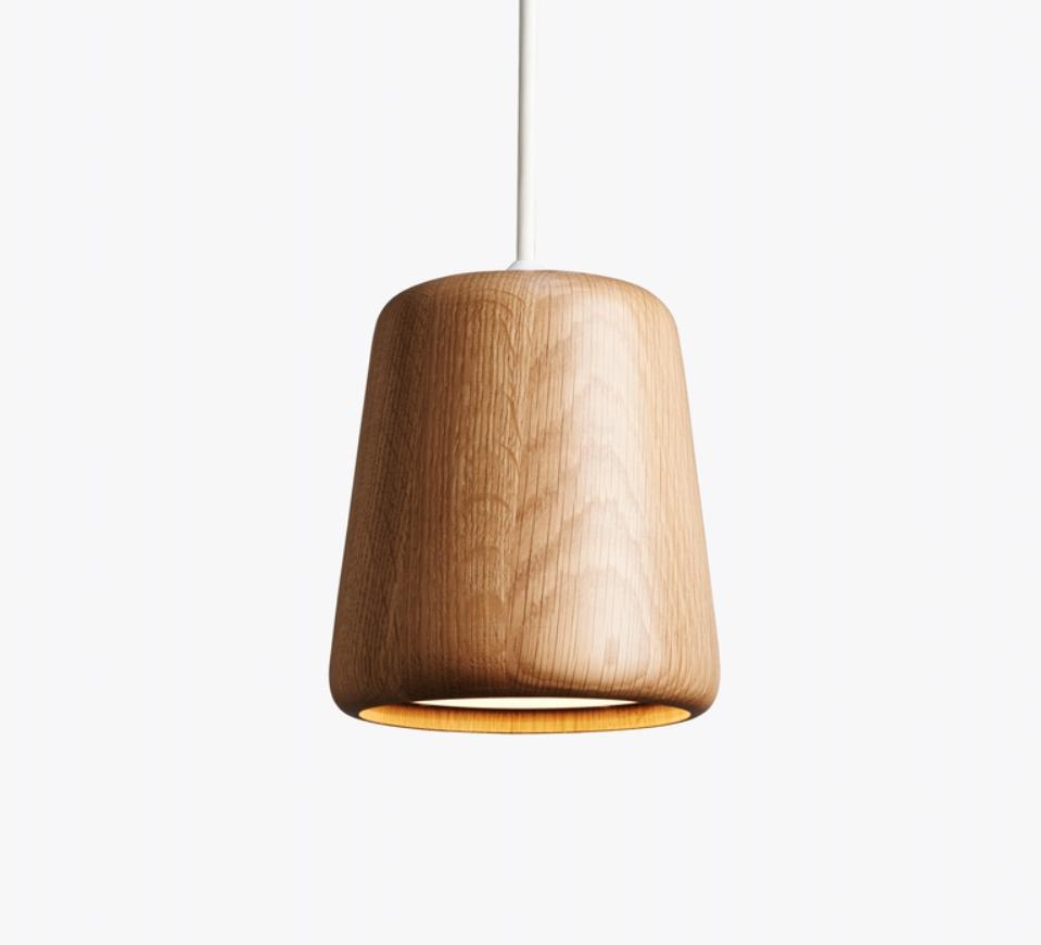 LED Mini Modern Wood Pendant Light