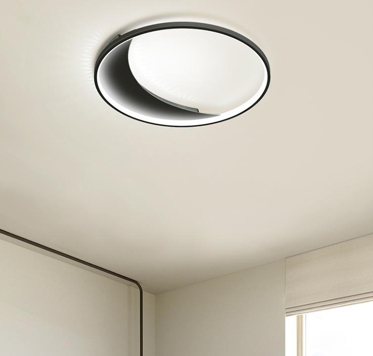 LED Mirror and Moon Simple Ceiling Light