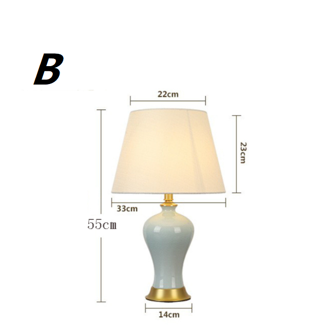 LED European Ceramics Decorative Table Lamp