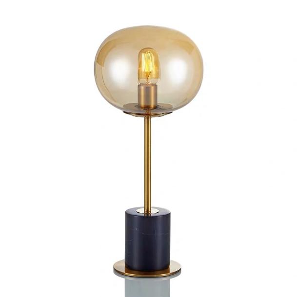 LED Post-modern Glass Table Lamp