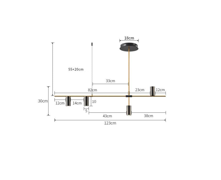 LED Minimalism Pendant Light