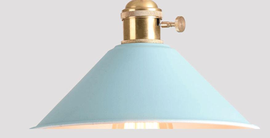 LED Metal Pedant Light with Macaron Colour