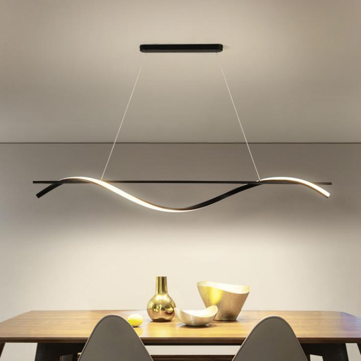 LED Wave Design Office Pendant Light