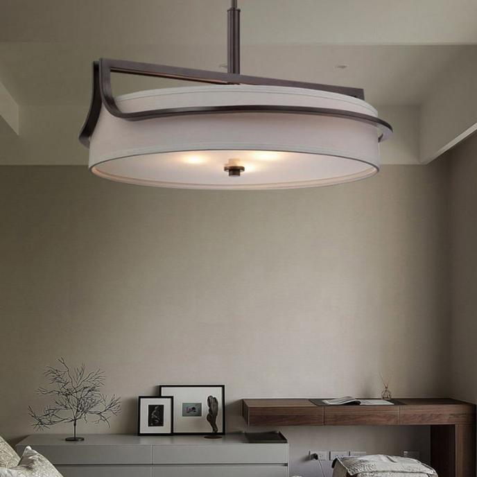LED Large Round Classic Pendant Light