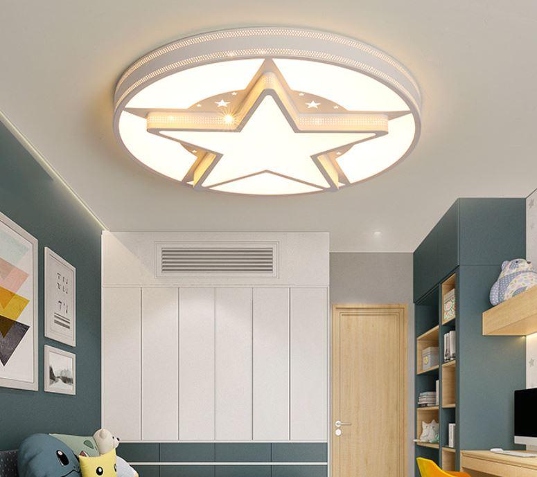 Acrylic Star Ceiling Light for Living Room Bedroom