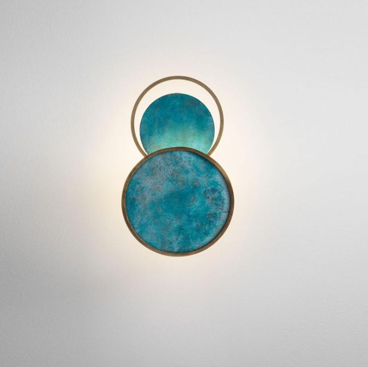 LED Jade Circle Wall Light