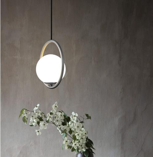 LED Metal Glass Pendant Light American Style