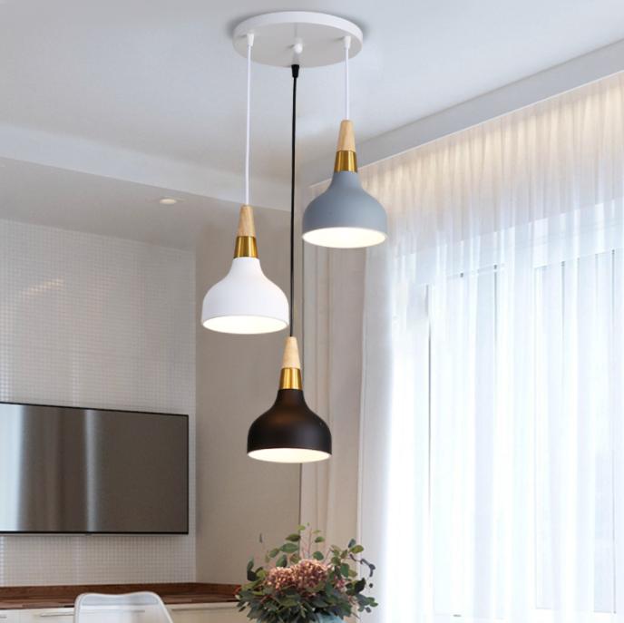 LED North European Macaroon Pendant Light