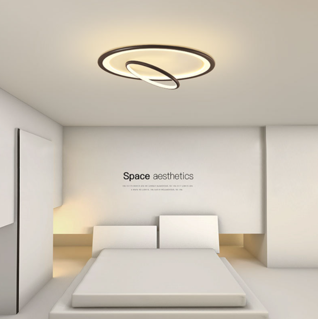 LED Dual Rings Modern Creative Ceiling Light – Lightingshop