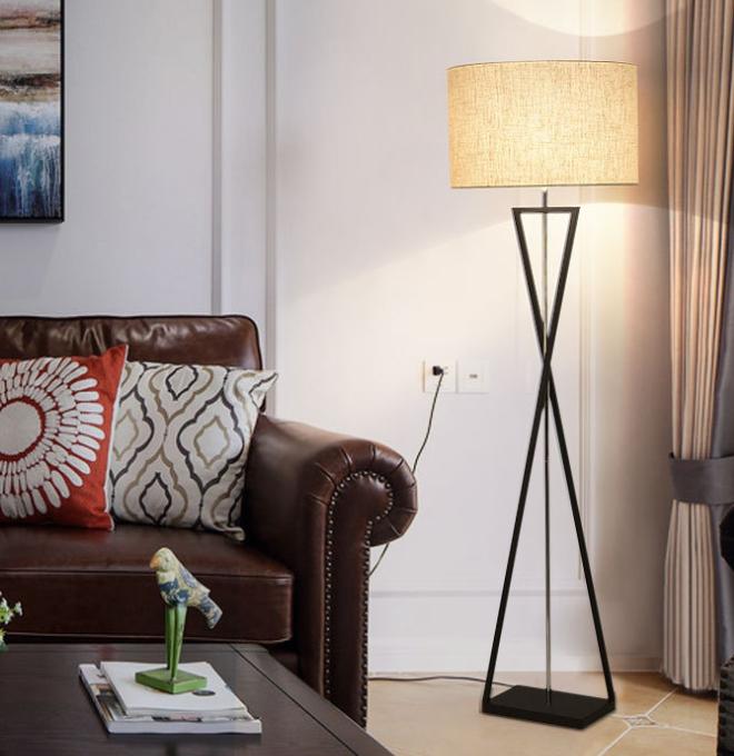 LED Classic Infinity Cloth Floor Lamp
