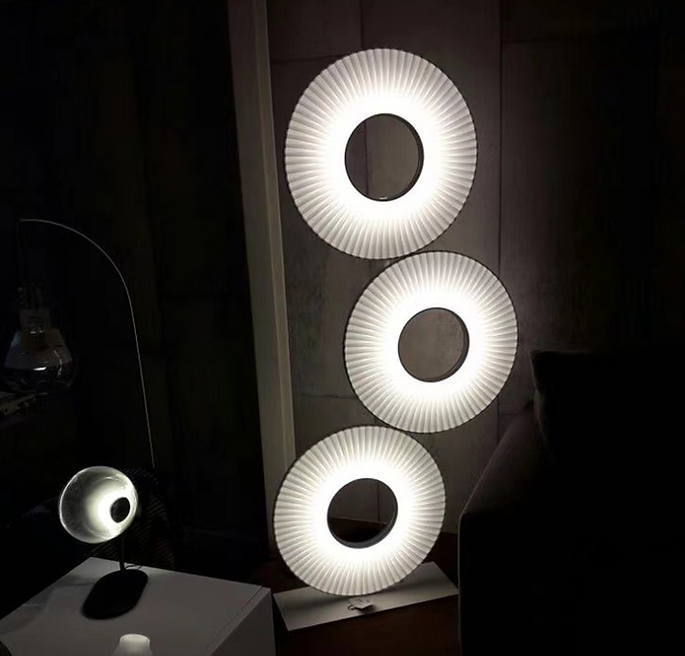 LED Triple Discs Creative Floor Lamp