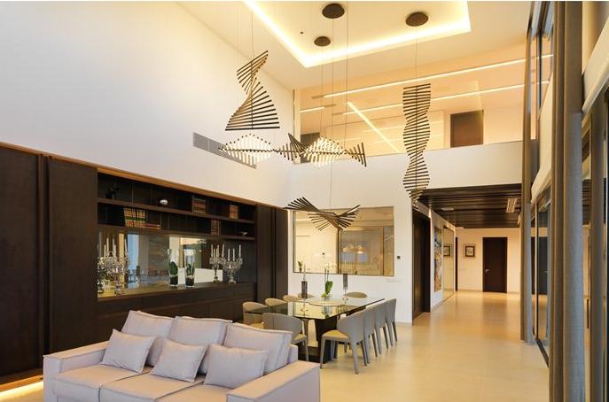 LED Fishbone Design Pendant Chandelier