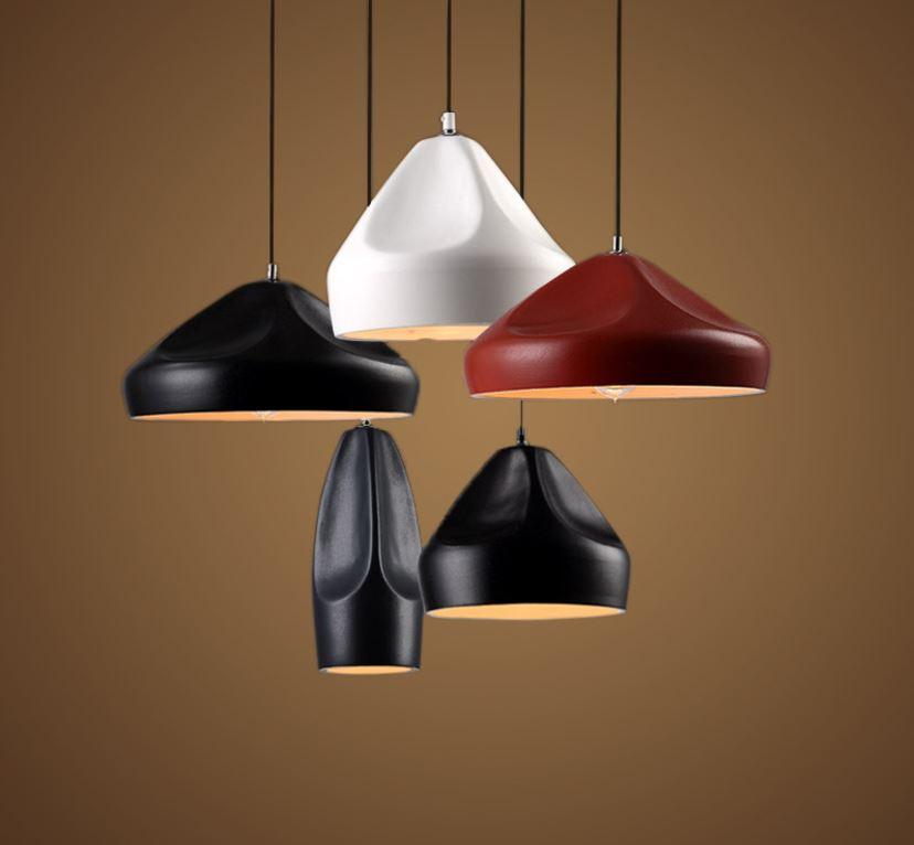 LED Ceramic shade Modern design Pendant Lights for Living Room Dining Room