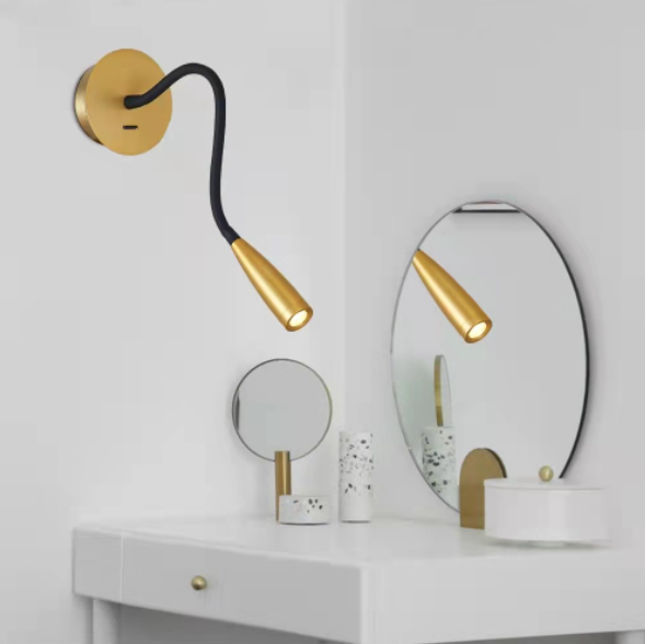 LED Adjustable Simple Bedside Reading Light