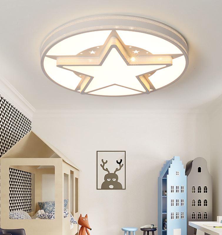 Acrylic Star Ceiling Light for Living Room Bedroom