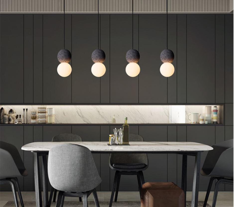 LED Mini Cement Pendant Light