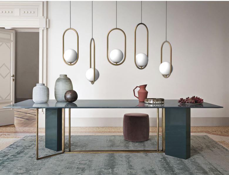 LED Metal Glass Pendant Light American Style